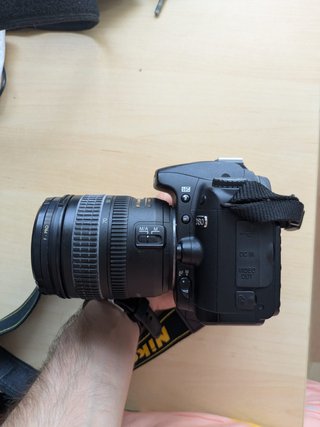 Nikon D80 reflex CCD 10MP + objetivo 18-70mm ED