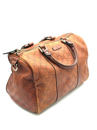 Borsa Gucci Boston Marrone