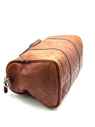 Borsa Gucci Boston Marrone
