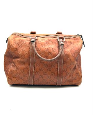 Borsa Gucci Boston Marrone