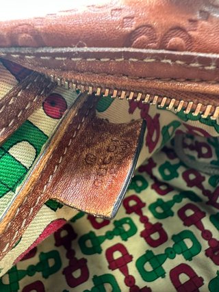 Borsa Gucci Boston Marrone