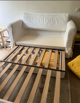 Sofá Cama Ikea Hagalund Blanco