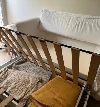 Sofá Cama Ikea Hagalund Blanco