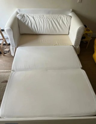 Sofá Cama Ikea Hagalund Blanco