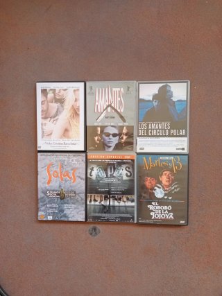 Lote 6 Películas DVD (Español)