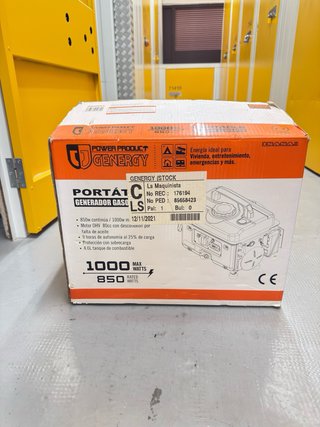 Generador Portátil Gasolina GENERGY ISASA II (1000