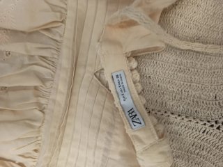 Top Zara Beige Talla S