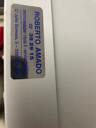 Pantalla para ver placas radiográficas