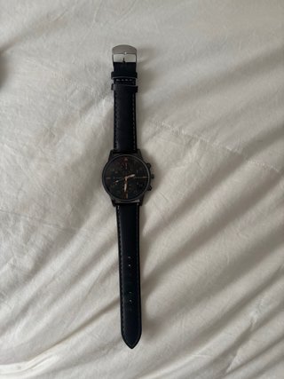 Reloj Geneva Negro y Dorado para Hombre