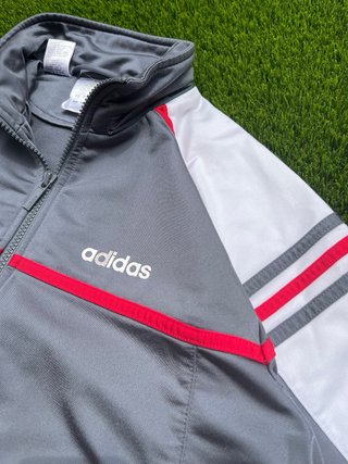 Chándal Adidas Vintage Gris y Blanco