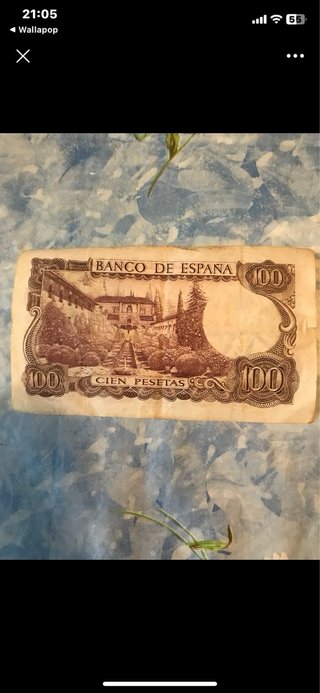 Billete 100 Pesetas Banco de España 1970