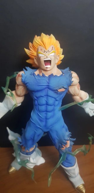 Dragon Ball Majin Vegeta 28cm cabeza intercambiabl