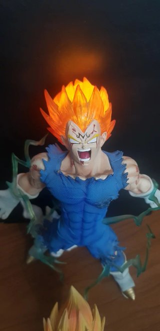 Dragon Ball Majin Vegeta 28cm cabeza intercambiabl