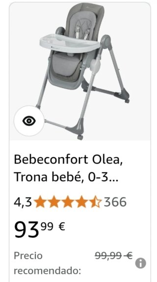 Trona Olea Bebeconfort