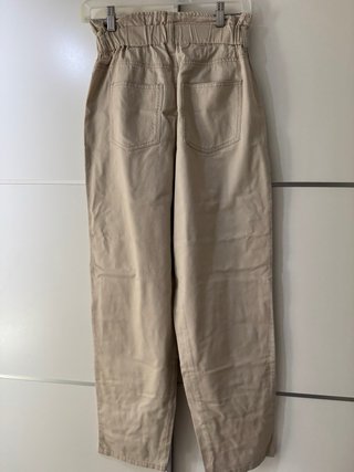 Pantalón bombacho beige