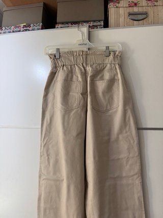 Pantalón bombacho beige