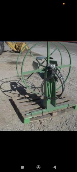 Recogedor liador goteo agrícola