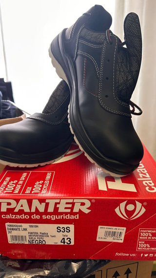 Zapatos de Seguridad Panter T43 con Proteccion SP3