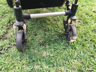 Carrito Bebé Bugaboo Naranja/Gris