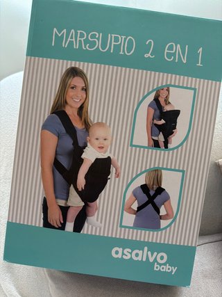 Marsupio Asalvo Baby 2 en 1