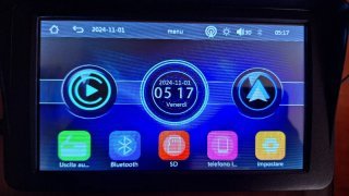 Monitor Auto 7 Portable Carplay Android Auto Retro