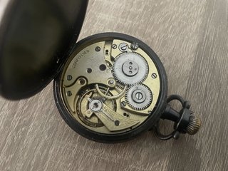 Reloj bolsillo antiguo funcionando 50 mm