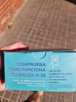 Baliza V16 Luz de Emergencia Geolocalizada