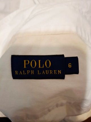 Camisa Polo Ralph Lauren Blanca
