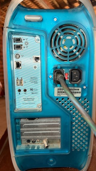 Power Mac G3 (Blue & White) + Teclado