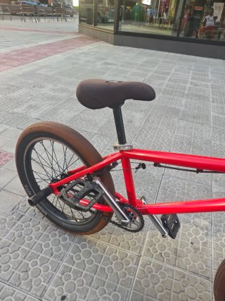BMX Weepople cuadro 20.5 pulgas Roja