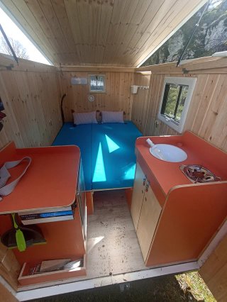 Mini caravana nueva a estrenar
