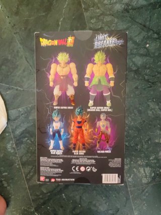 Muñeco Broly Dragon Ball Z