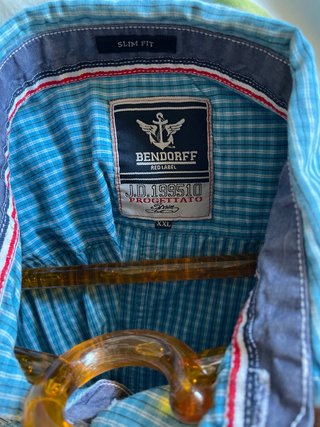 Camisa BENDORFF manga corta cuadros