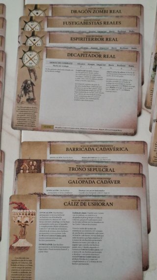 Cartas de rol Warhammer