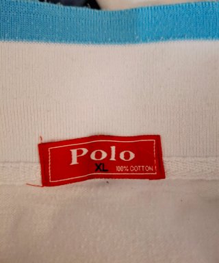 Polo Ralph Lauren Camiseta Blanca y Azul