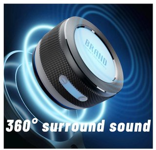 Altoparlante rosa wireless Bluetooth portatile RGB