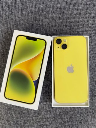 iPhone 14 Plus Azul/Dorado