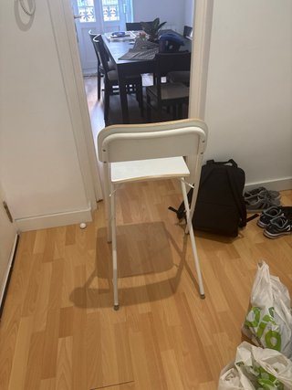 Silla alta plegable Ikea 1m