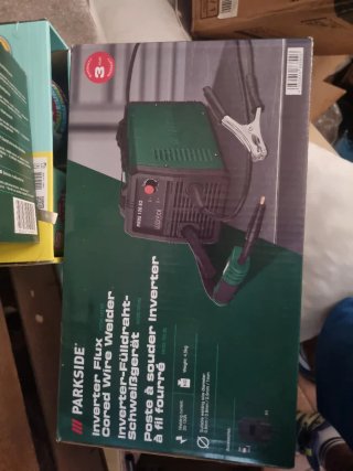 Soldadora Inverter Parkside Flux Cored Wire