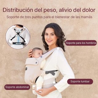 Momcozy Mochila Portabebés Ergonómica