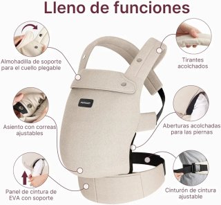 Momcozy Mochila Portabebés Ergonómica