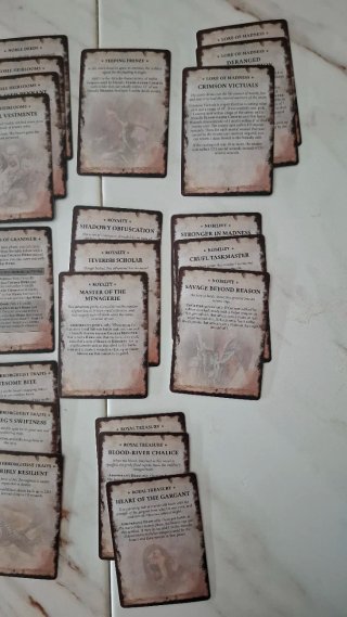 Warhammer Cartas Rol Inglés