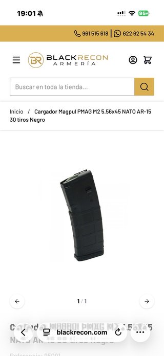 Cargador Magpul ar
