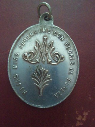 Medalla de plata antigua