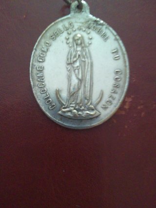 Medalla de plata antigua