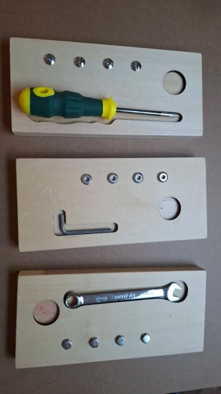 Juego de herramientas para madera