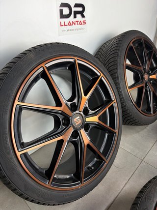 LLANTAS CUPRA BROCK CON NEUMÁTICOS