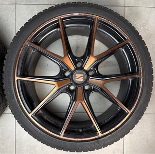 LLANTAS CUPRA BROCK CON NEUMÁTICOS