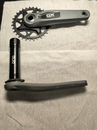 Pedaleira SRAM GX T-Type 170mm