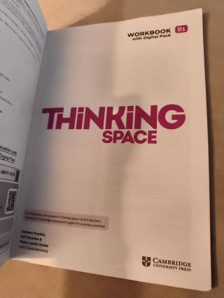 Thinking Space B1 Workbook with Digital Pack